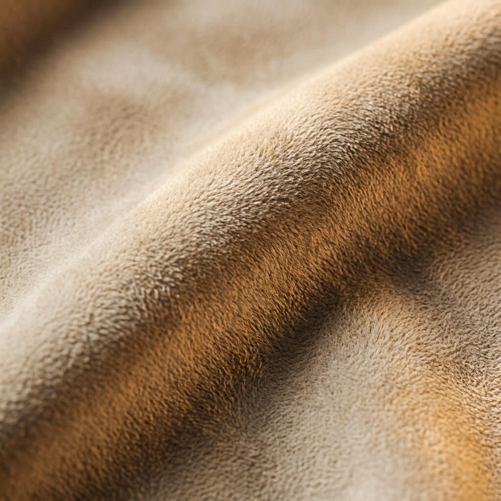 VELMONT™ | Henley-tröja i mocka-look