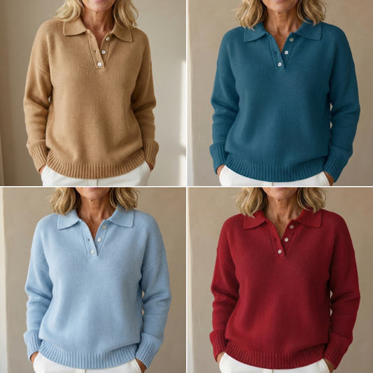 Emma | Mjuk stickad tröja