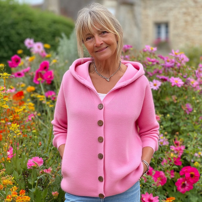 Mathilde | Huvtröja med knappar